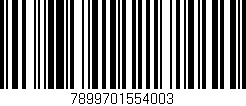 Código de barras (EAN, GTIN, SKU, ISBN): '7899701554003'