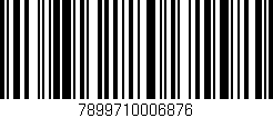 Código de barras (EAN, GTIN, SKU, ISBN): '7899710006876'