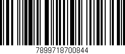 Código de barras (EAN, GTIN, SKU, ISBN): '7899718700844'