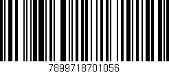 Código de barras (EAN, GTIN, SKU, ISBN): '7899718701056'