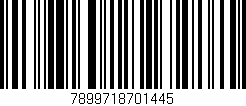 Código de barras (EAN, GTIN, SKU, ISBN): '7899718701445'
