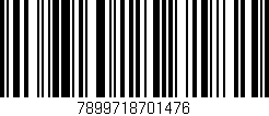 Código de barras (EAN, GTIN, SKU, ISBN): '7899718701476'