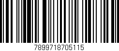 Código de barras (EAN, GTIN, SKU, ISBN): '7899718705115'