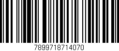 Código de barras (EAN, GTIN, SKU, ISBN): '7899718714070'
