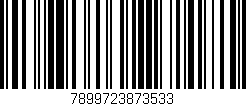 Código de barras (EAN, GTIN, SKU, ISBN): '7899723873533'