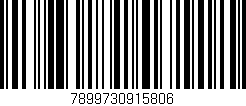 Código de barras (EAN, GTIN, SKU, ISBN): '7899730915806'