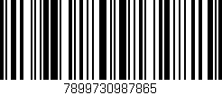 Código de barras (EAN, GTIN, SKU, ISBN): '7899730987865'