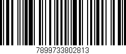 Código de barras (EAN, GTIN, SKU, ISBN): '7899733802813'