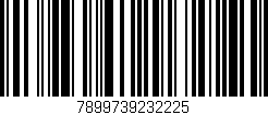 Código de barras (EAN, GTIN, SKU, ISBN): '7899739232225'