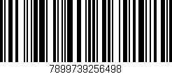 Código de barras (EAN, GTIN, SKU, ISBN): '7899739256498'