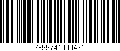 Código de barras (EAN, GTIN, SKU, ISBN): '7899741900471'