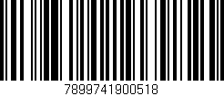 Código de barras (EAN, GTIN, SKU, ISBN): '7899741900518'
