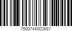 Código de barras (EAN, GTIN, SKU, ISBN): '7899744003667'