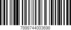 Código de barras (EAN, GTIN, SKU, ISBN): '7899744003698'
