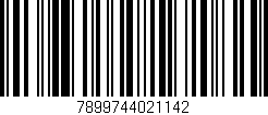 Código de barras (EAN, GTIN, SKU, ISBN): '7899744021142'