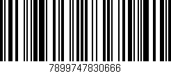 Código de barras (EAN, GTIN, SKU, ISBN): '7899747830666'