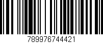 Código de barras (EAN, GTIN, SKU, ISBN): '789976744421'