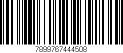 Código de barras (EAN, GTIN, SKU, ISBN): '7899767444508'