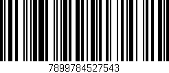 Código de barras (EAN, GTIN, SKU, ISBN): '7899784527543'