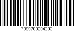 Código de barras (EAN, GTIN, SKU, ISBN): '7899789204203'