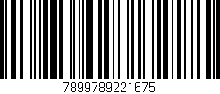 Código de barras (EAN, GTIN, SKU, ISBN): '7899789221675'