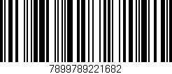 Código de barras (EAN, GTIN, SKU, ISBN): '7899789221682'