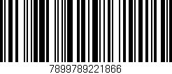 Código de barras (EAN, GTIN, SKU, ISBN): '7899789221866'