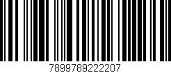 Código de barras (EAN, GTIN, SKU, ISBN): '7899789222207'