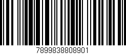 Código de barras (EAN, GTIN, SKU, ISBN): '7899838808901'