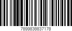 Código de barras (EAN, GTIN, SKU, ISBN): '7899838837178'