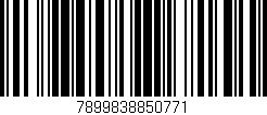 Código de barras (EAN, GTIN, SKU, ISBN): '7899838850771'