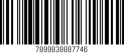 Código de barras (EAN, GTIN, SKU, ISBN): '7899838887746'