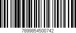 Código de barras (EAN, GTIN, SKU, ISBN): '7899854500742'