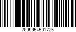 Código de barras (EAN, GTIN, SKU, ISBN): '7899854501725'