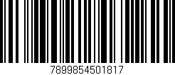 Código de barras (EAN, GTIN, SKU, ISBN): '7899854501817'