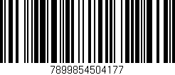 Código de barras (EAN, GTIN, SKU, ISBN): '7899854504177'