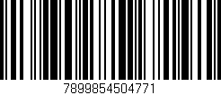 Código de barras (EAN, GTIN, SKU, ISBN): '7899854504771'