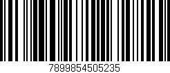 Código de barras (EAN, GTIN, SKU, ISBN): '7899854505235'