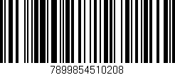 Código de barras (EAN, GTIN, SKU, ISBN): '7899854510208'
