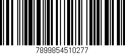 Código de barras (EAN, GTIN, SKU, ISBN): '7899854510277'