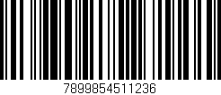 Código de barras (EAN, GTIN, SKU, ISBN): '7899854511236'