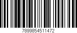 Código de barras (EAN, GTIN, SKU, ISBN): '7899854511472'