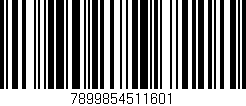 Código de barras (EAN, GTIN, SKU, ISBN): '7899854511601'