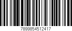 Código de barras (EAN, GTIN, SKU, ISBN): '7899854512417'