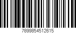 Código de barras (EAN, GTIN, SKU, ISBN): '7899854512615'