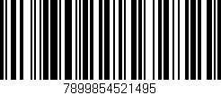 Código de barras (EAN, GTIN, SKU, ISBN): '7899854521495'