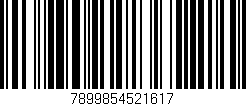 Código de barras (EAN, GTIN, SKU, ISBN): '7899854521617'