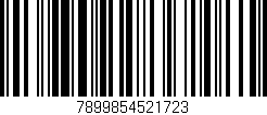 Código de barras (EAN, GTIN, SKU, ISBN): '7899854521723'