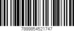 Código de barras (EAN, GTIN, SKU, ISBN): '7899854521747'