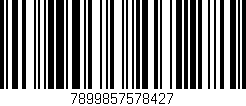 Código de barras (EAN, GTIN, SKU, ISBN): '7899857578427'